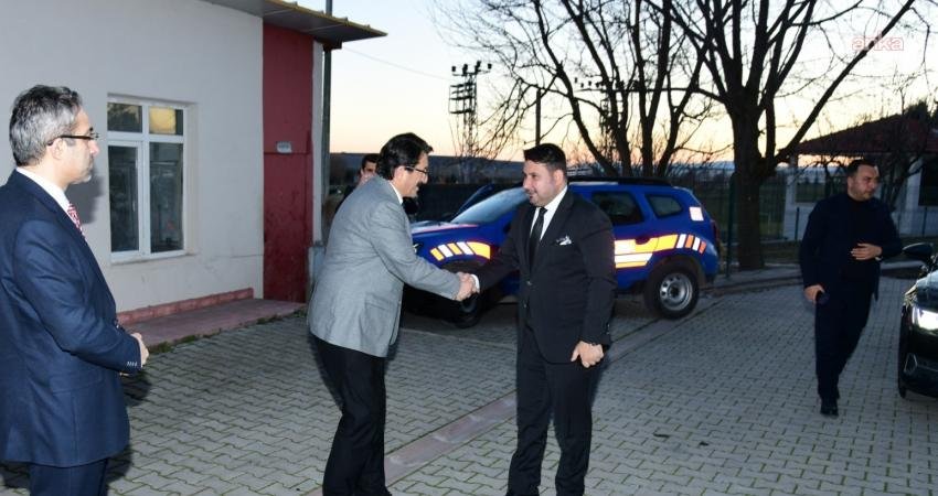 Kahramankazan Belediye Başkanı Selim Çırpanoğlu, İlçe Müftülüğü tarafından düzenlenen iftar