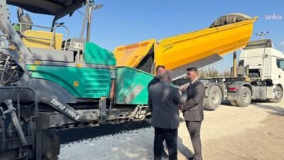 Kahramankazan Belediye Başkanı Selim Çırpanoğlu, Fatih Mahallesi Barbaros Hayrettin Paşa Caddesi’nde yürütülen