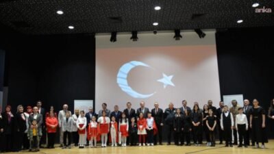 Ankara’nın Kahramankazan ilçesinde düzenlenen "Üç Kuşak İstiklal Marşı'nı Güzel Okuma