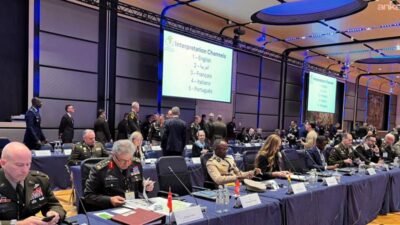 Kara Kuvvetleri Komutanı Orgeneral Metin Tokel, Roma'da düzenlenen 14'üncü Afrika