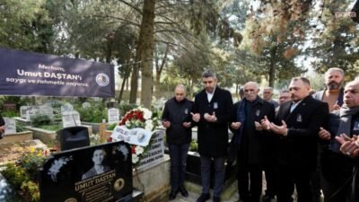 Kartal Belediye Meclisi Üyesi Umut Daştan, vefatının birinci yıl dönümünde