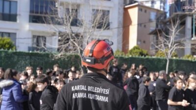 Kartal Belediyesi, 1–7 Mart Deprem Haftası kapsamında ilçedeki 44 okulda