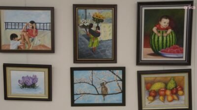 Kartal Belediyesi ev sahipliğinde düzenlenen ressam Tülay Er’in "Bıraktığımız İzler"