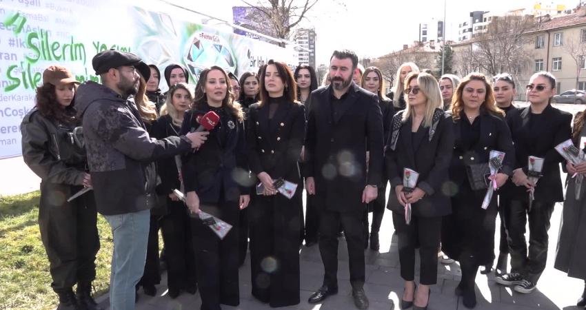 Kayseri’de 8 Mart Dünya Emekçi Kadınlar Günü’nde kadın cinayetlerinde hayatını