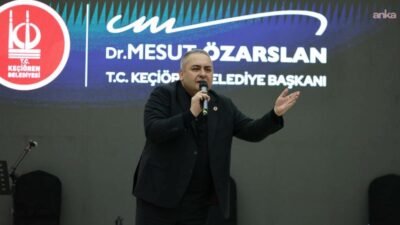 Keçiören Belediye Başkanı Mesut Özarslan, Mevlana Kültür Merkezi’nde düzenlenen iftar