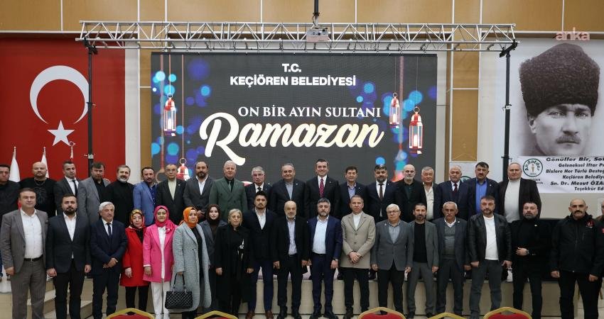 Keçiören Belediye Başkanı Özarslan, Ordulularla iftar sofrasında buluştu Keçiören Belediye Başkanı Mesut Özarslan, Mevlana Kültür Merkezi’nde düzenlenen iftar