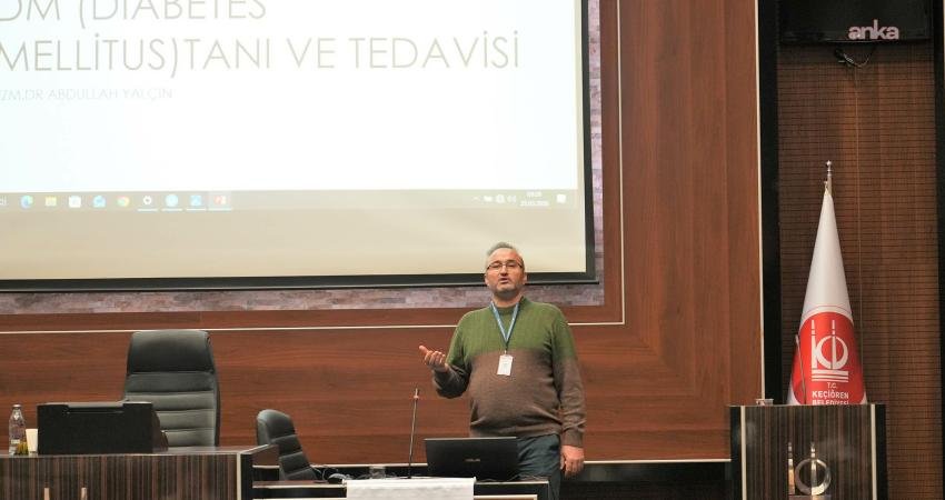Keçiören Belediyesi personeline sağlıklı yaşam semineri Keçiören Belediyesi İnsan Kaynakları ve Eğitim Müdürlüğü, sosyal sorumluluk projesi