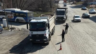 Keçiören Belediyesi Zabıta Müdürlüğü, Bağlum bölgesinde dron destekli tonaj ihlali
