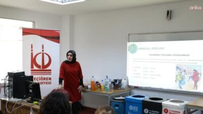 Keçiören’de sıfır atık bilinci eğitimlerle yaygınlaşıyor Keçiören Belediyesi'ne ait KEÇMEK kurs merkezlerinde verilen “Çevre ve Sıfır