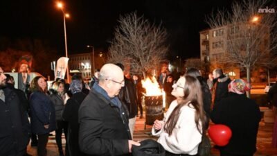 Kırşehir Belediye Başkanı Selahattin Ekicioğlu, Belediye tarafından Kuşdili Mahallesi'nde düzenlenen