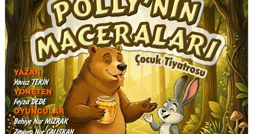 Kırşehir Belediyesi Şehir Tiyatrosu, Dünya Tiyatro Günü’nde "Polly’nin Maceraları" adlı