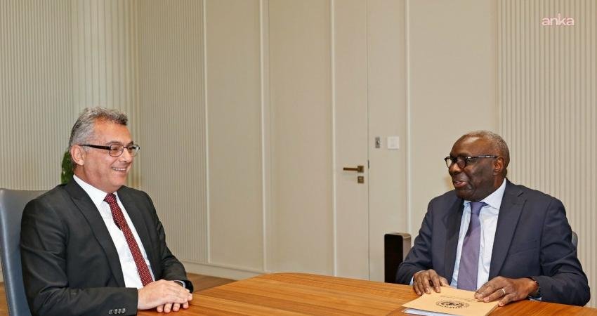 KKTC Cumhurbaşkanı Erhürman, BM BM Genel Sekreteri’nin Kıbrıs Özel Temsilcisi Diagne ile görüştü Kuzey Kıbrıs Türk Cumhuriyeti Cumhurbaşkanı Tufan Erhürman, BM Genel Sekreteri’nin