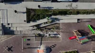 Konak Belediyesi, yağmur suyunun etkin kullanılmasını sağlayarak çevreye estetik bir