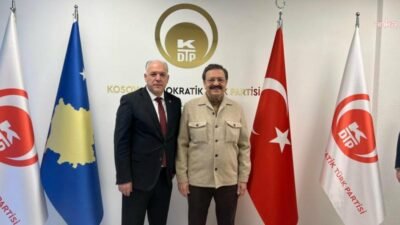 Kosova Başbakan Yardımcısı Fikrim Damka, TOBB Başkanı Rifat Hisarcıklıoğlu'nu kabul