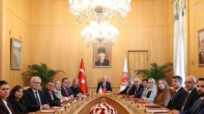 TBMM Başkanı Numan Kurtulmuş, KKTC–Türkiye Parlamentolar Arası Dostluk Grubu Başkanı