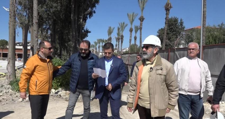 Kuşadası Belediye Başkanı Ömer Günel, yapımı son aşamaya gelen Lütfi