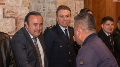 Kuşadası’nda ilçe protokolü, Ramazan Bayramı’nın ilk gününde İbramaki Sanat Galerisi’nde