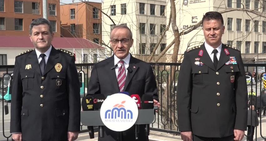 Malatya Valisi Seddar Yavuz, Ramazan Bayramı öncesi alınan tedbirlere ilişkin