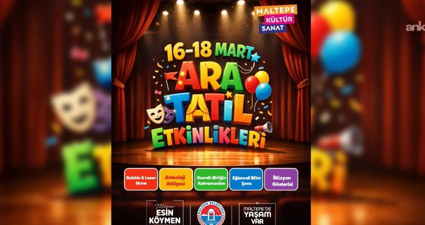 Maltepe Belediyesi, ara tatilde çocukların kültür, sanat, eğitici ve eğlenceli