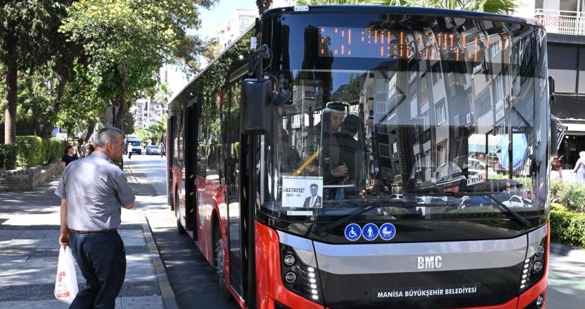 Manisa Büyükşehir Belediyesi, Ramazan Bayramı süresince sunduğu ücretsiz toplu taşıma