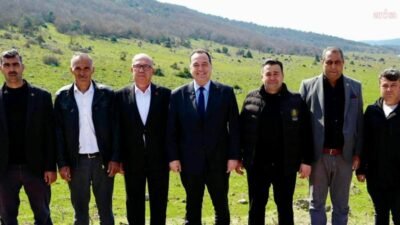 Manisa Büyükşehir Belediyesi, Kırkağaç ilçesine bağlı Gökçukur Mahallesi’ndeki hayvancılık faaliyetlerini