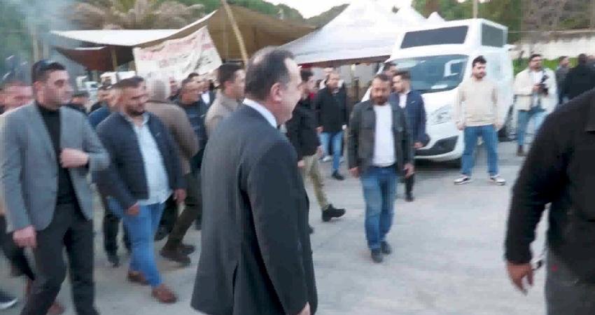 Manisa Büyükşehir Belediyesi, Soma Termik Santrali önünde 17 gündür hak