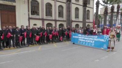 UNESCO listesinde yer alan 486’ncı Uluslararası Manisa Mesir Macunu Festivali,