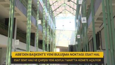Ankara Büyükşehir Belediye (ABB) Başkanı Mansur Yavaş, "7 Mart Cumartesi
