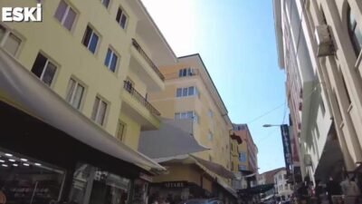 Ankara Büyükşehir Belediye Başkanı Mansur Yavaş, Ulus Çıkrıkçılar Yokuşu’nda "sokak