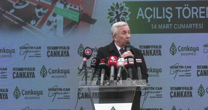 Ankara Büyükşehir Belediye (ABB) Başkanı Mansur Yavaş, Belediye olarak Ankara'da