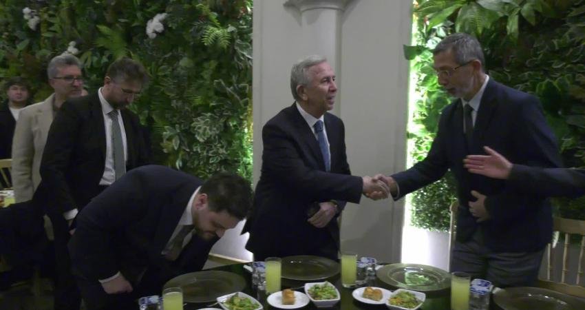 Mansur Yavaş: “Muhalefetin, ülkedeki kötüye gidişi görüp yan yana gelmemesinin hiçbir mazereti yok, yan yana gelmek mecburiyetindeyiz” BTP Ankara İl Başkanlığı’nın iftar programına katılan Ankara Büyükşehir Belediye