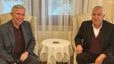 Ankara büyükşehir Belediye Başkanı Mansur Yavaş, Adana Büyükşehir Belediye Başkanı