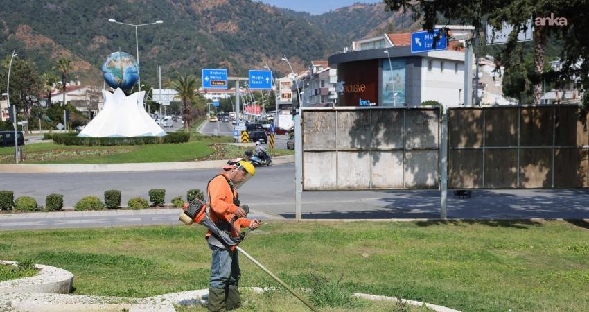 Marmaris Belediyesi, yaklaşan Ramazan Bayramı öncesinde birçok alanda başlattığı temizlik