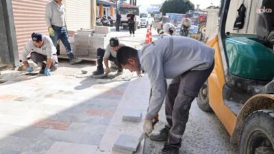 Marmaris Belediyesi’nin çarşı bölgesinde başlattığı yenileme ve dönüşüm çalışmaları 7