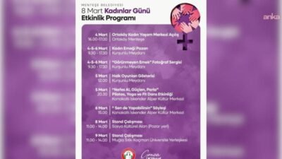 Menteşe Belediyesi, 8 Mart Dünya Emekçi Kadınlar Günü dolayısıyla ilçede