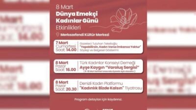 Merkezefendi Belediyesi, 8 Mart Dünya Emekçi Kadınlar Günü'nde düzenleyeceği etkinliklerle