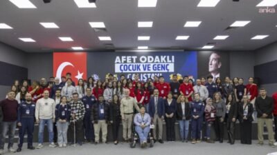 Mersin Büyükşehir Belediyesi tarafından çocukları ve gençleri afetlere karşı bilinçlendirmek