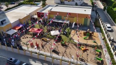 Mersin Büyükşehir Belediyesi Mezitli Çocuk Kampüsü’nde düzenlenen "Bahar Şenliği", çocukların