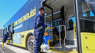 Mersin Büyükşehir Belediyesi Ulaşım Hizmetleri Dairesi Başkanlığı, toplu taşıma araçlarında