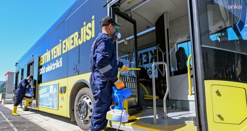 Mersin Büyükşehir Belediyesi Ulaşım Hizmetleri Dairesi Başkanlığı, toplu taşıma araçlarında