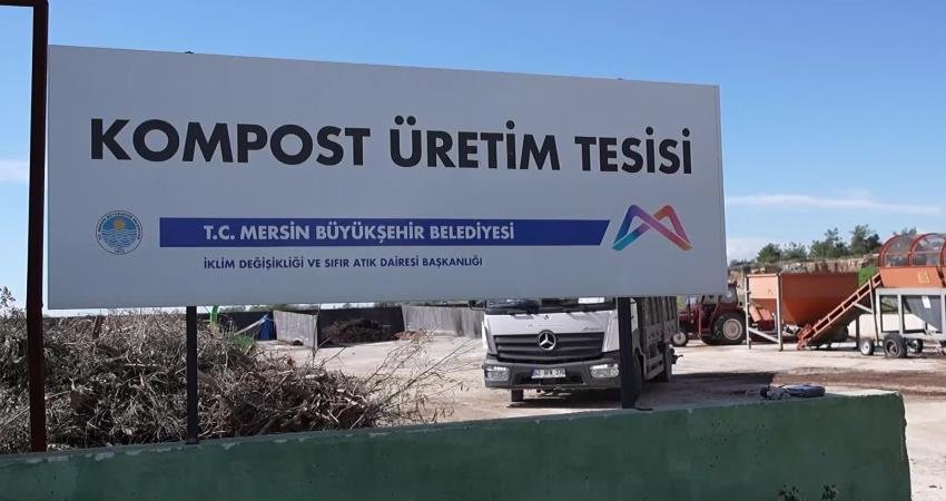 Mersin Büyükşehir Belediyesi, "İsraf Etmiyoruz, Kompost Yapıyoruz" sloganıyla yürüttüğü çalışmalar