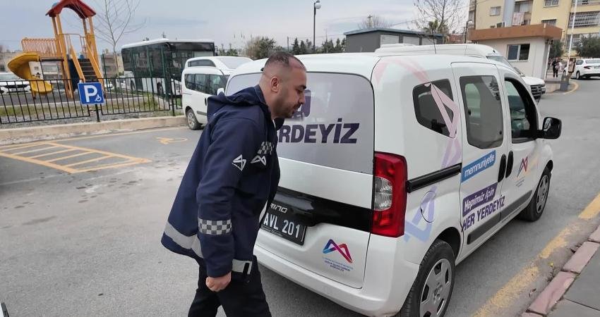 Mersin Büyükşehir Belediyesi'nin "Evde Sağlık ve Bakım Hizmetleri" kapsamında Ramazan