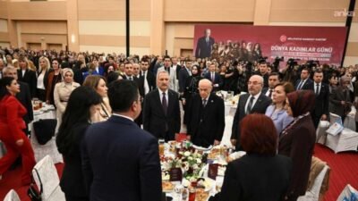 MHP Genel Başkanı Devlet Bahçeli, ATO Congresium’da düzenlenen “Üç Hilalin