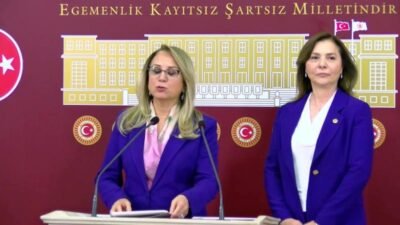 MHP Grup Başkanvekili Filiz Kılıç ile MHP Adana Milletvekili Ayşe