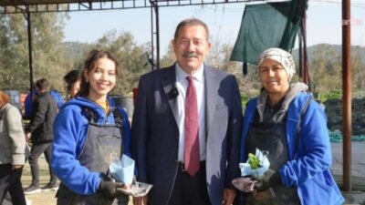 Milas Belediye Başkanı Fevzi Topuz, 8 Mart Dünya Emekçi Kadınlar