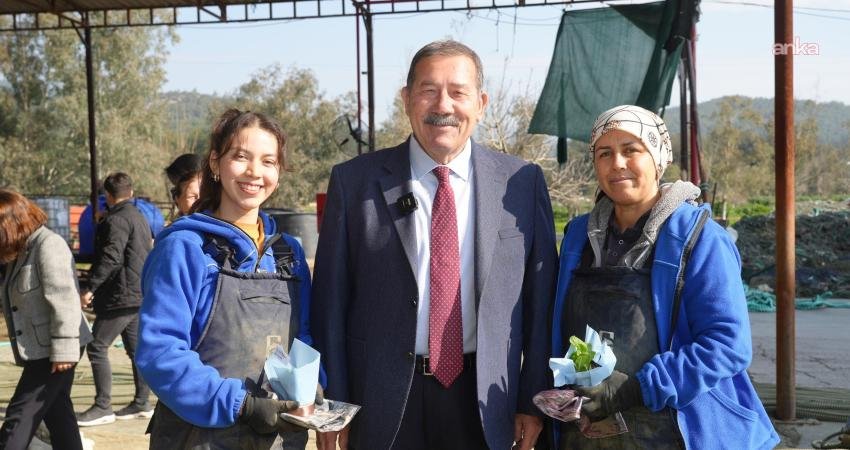 Milas Belediye Başkanı Fevzi Topuz, 8 Mart Dünya Emekçi Kadınlar