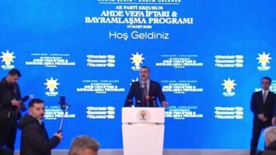 İçişleri Bakanı Mustafa Çiftçi ve Milli Eğitim Bakanı Yusuf Tekin,