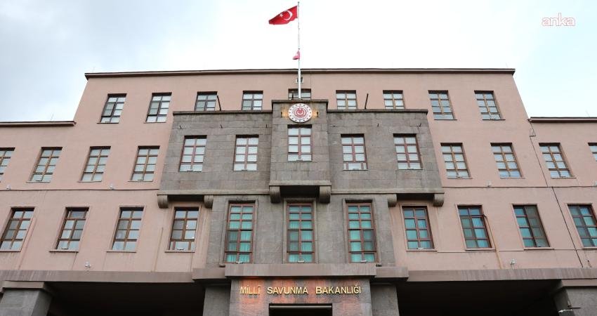 Milli Savunma Bakanlığı'ndan (MSB) yapılan açıklamada, "İran'dan ateşlenip Irak ve