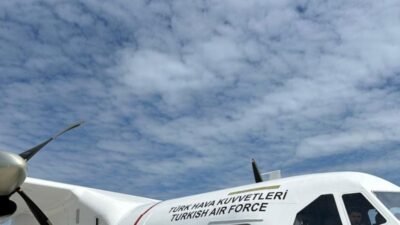 Milli Savunma Bakanlığı (MSB), Hava Kuvvetleri Komutanlığı’na ait ambulans uçağın,