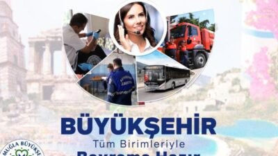 Muğla Büyükşehir Belediyesi, vatandaşların huzurlu bir bayram geçirmesi için kent
